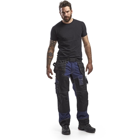 Blåkläder Werkbroek X1500 15001370 | Marineblauw/Zwart | Maat D112 - 7330509422076