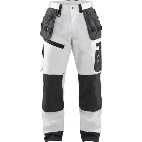 Blåkläder Werkbroek X1500 15101210 | Wit/Donkergrijs | Maat 42 - 7330509754634