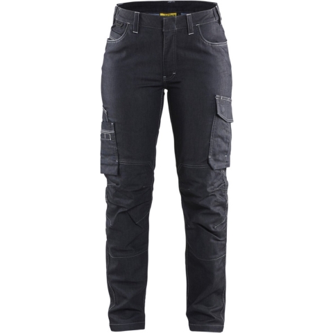Blåkläder Dames Service werkbroek stretch 71401141 | Marineblauw | Maat 30 - 7330509684375