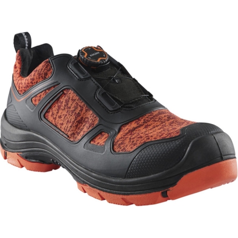 Blåkläder GECKO Veiligheidsschoen 2471 | Zwart/Oranje | Maat 44 - 7330509827918