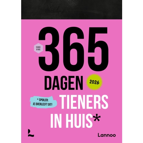 Scheurkalender 365 dagen tieners in huis 2026 (Kalender)
