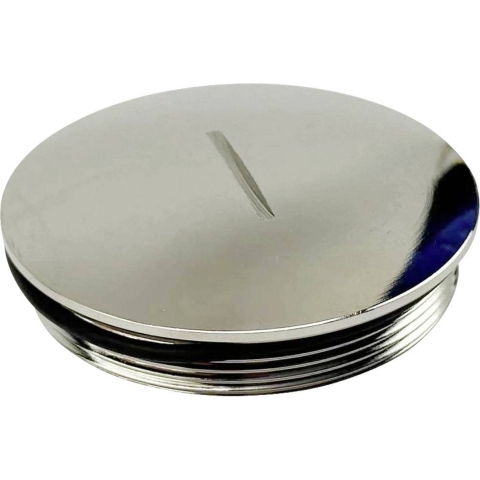 TRU COMPONENTS TC-11032980 SCPG48 Blindstop Met O-ring PG48 Messing (vernikkeld) 1 stuk(s)