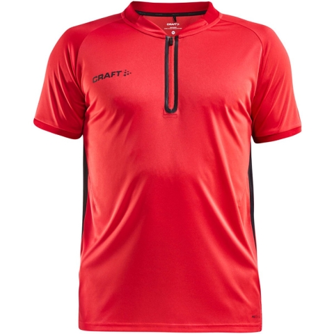 Craft 1908225 Pro Control Impact Polo M - Bright Red/Black - M