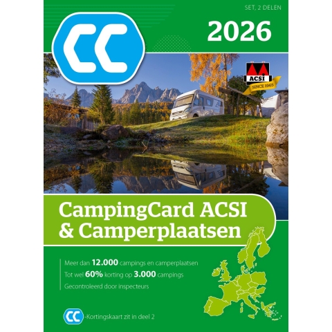 CampingCard ACSI & Camperplaatsen 2026 (Paperback)