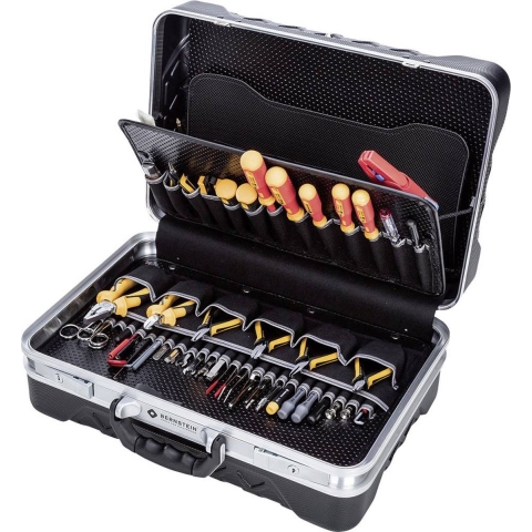 Bernstein Tools for Electronics Gereedschapskoffer (gevuld) 82-delig Electricien