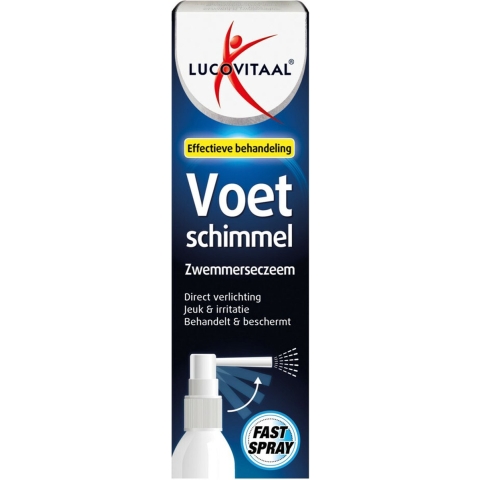 3x Lucovitaal Voetschimmel Eczeem Spray 25 ml