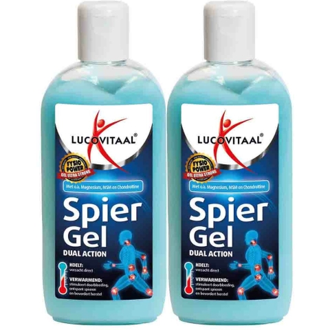 2x Lucovitaal Gel Spieren&Gewrichten 250 ml