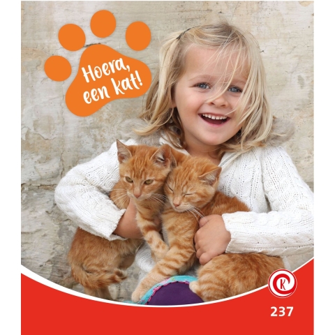 Hoera, een kat! (Hardback)