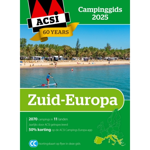 ACSI Campinggids Zuid-Europa 2025 (Paperback)