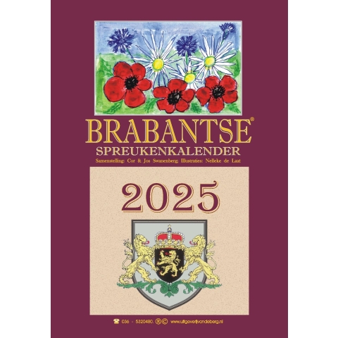 Brabantse spreukenkalender 2025 (Kalender)