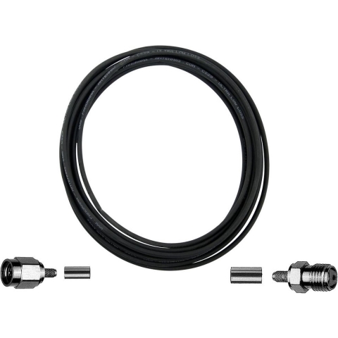 Wittenberg Antennen 5 m Antennekabel Halogeenvrij SMA-stekker, SMA-bus 103444
