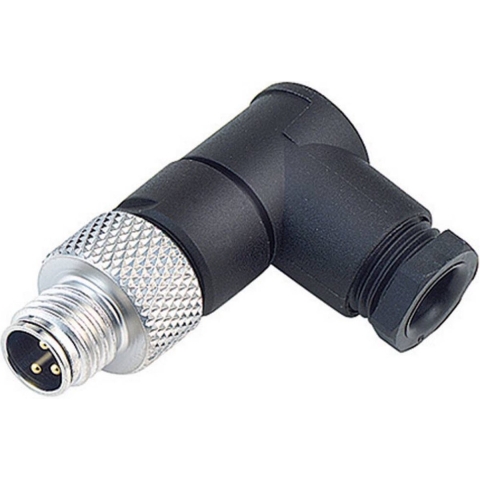 binder 99-3387-00-04 Sensor/actuator connector, niet geassembleerd M8 Aantal polen (sensoren): 4 Stekker, haaks 1 stuk(s)