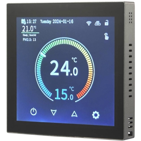 Sygonix SY-6052180 Draadloze kamerthermostaat Inbouw (in muur) Weekprogramma 1 stuk(s)