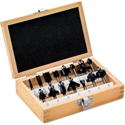 Metabo Accessoires | Freesassortiment SP | 6 mm | 15 delig - 635260000