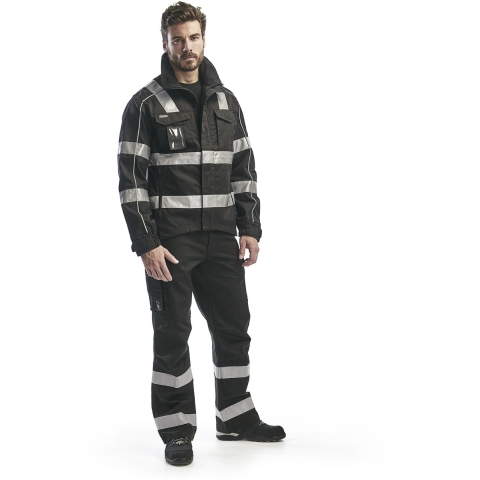 Blåkläder Service/Transport werkbroek 14511811 | Zwart | Maat 58 - 7330509306048