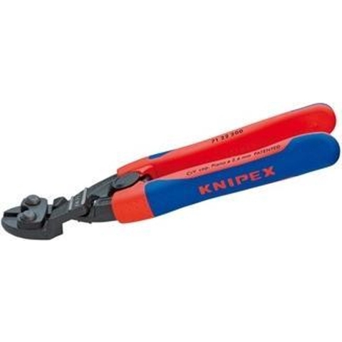 Knipex CoBolt® compacte boutensnijtang | Slanke meer-componentengrepen | Zwart geatramenteerd - 71 22 200 SB