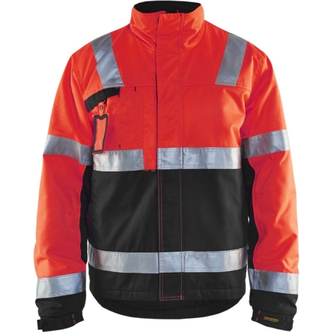 Blåkläder Winterjas High-Vis 48621811 | High Vis Rood/Zwart | Maat 3XL - 7330509376737