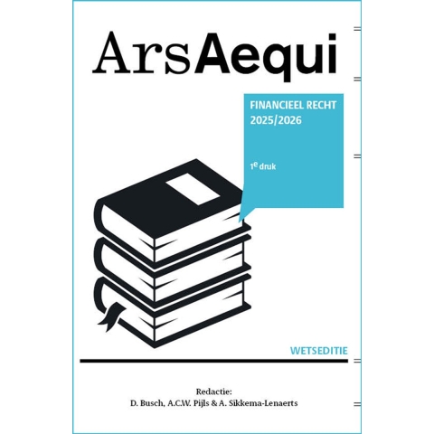 Financieel recht 2025/2026 (Paperback)