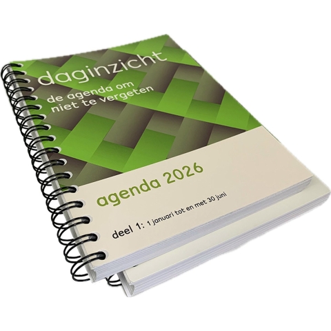 Daginzicht agenda 2026 : de agenda om niet te vergeten (Agenda)