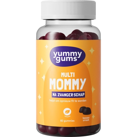 Gratis Verzending: Yummygums Multi Mama Na Zwangerschap 60 stuks