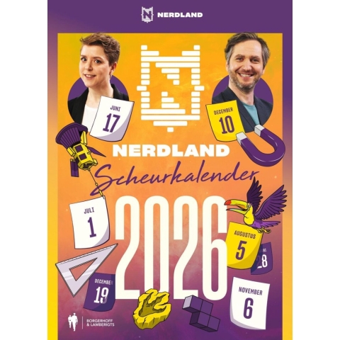 Scheurkalender Nerdland 2026 (Kalender)