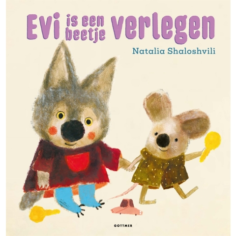 Evi is een beetje verlegen (Hardback)