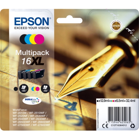 Epson C13T16364022 - Inktcartridge - Zwart (1 stuk)