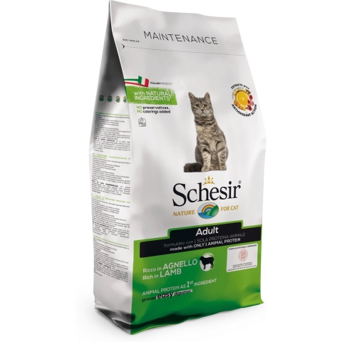 Schesir Kattenvoer Dry Maintenance Lam 1,5 kg