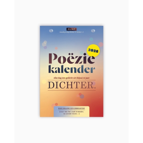DICHTER. poëziekalender 2026