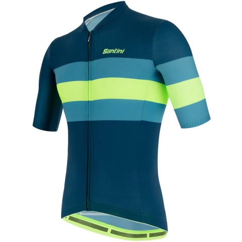 SANTINI Shirt met korte mouwen Sleek Bengal fietsshirt met korte mouwen, voor