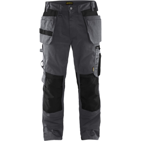 Blåkläder Werkbroek met spijkerzakken 15551860 | Medium Grijs/Zwart | Maat D92 - 7330509752784