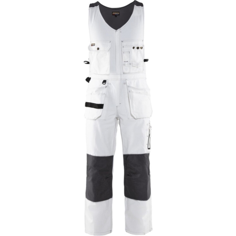 Blåkläder Amerikaanse Overall 25321210 | Wit/Donkergrijs | Maat C154 - 7330509755341