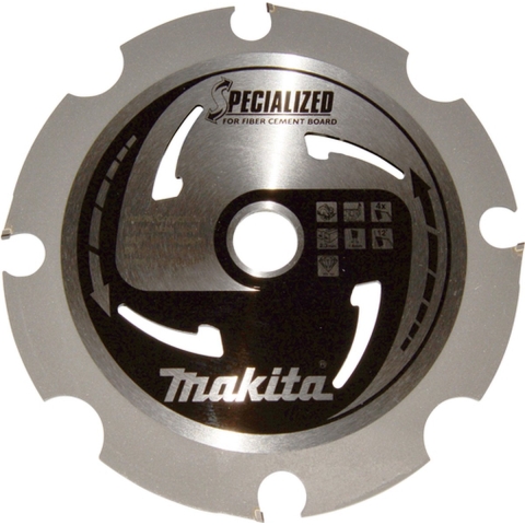 Makita Accessoires Cirkelzaagblad | Vezelcementplaat | Pcd 165X20X2,3 4T 12G - B-33685