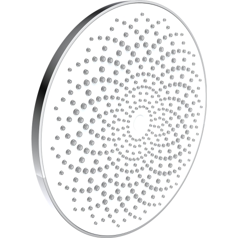 Schutte CAPRI Hoofddouche | Chroom/wit - 69292
