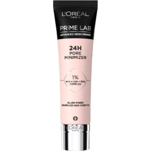 3x L'Oréal Prime Lab Primer 24H Pore Minimizer 30 ml