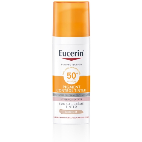 2x Eucerin Sun Pigment Control Tinted Medium SPF 50 50 ml