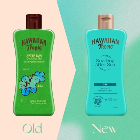 2x Hawaiian Tropic Aftersun Cooling Aloë Gel 200 ml
