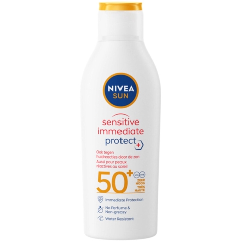 3x Nivea Sun Sensitive Anti-Allergie Zonnemelk SPF 50 200 ml