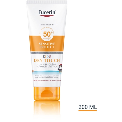2x Eucerin Sun Sensitive Protect Dry Touch Kids Gel-Crème SPF50+ 200 ml