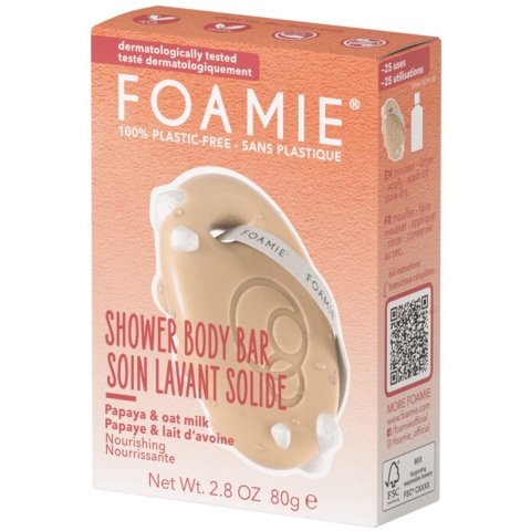 6x Foamie 2 in 1 Body Bar Oat to Be Smooth