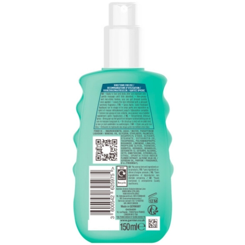 3x Garnier Ambre Solaire Aftersun Spray 150 ml