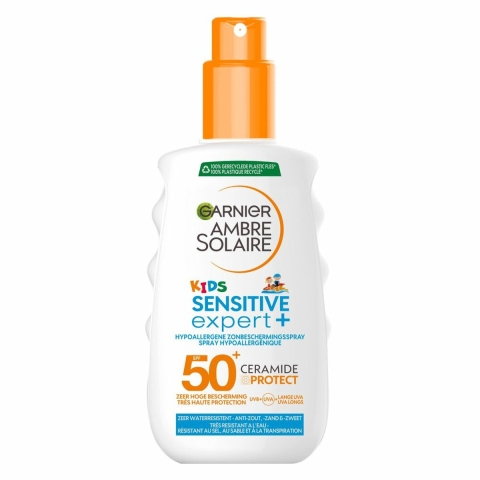 3x Garnier Ambre Solaire Sensitive Expert+ Kids Zonnebrandspray SPF 50+ 150 ml