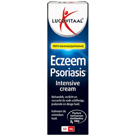 2x Lucovitaal Eczeem Psoriasis Intensieve Creme 50 ml