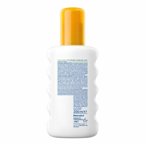 6x Nivea Sun Sensitive Anti-Allergie Zonnemelk Spray SPF 50 200 ml