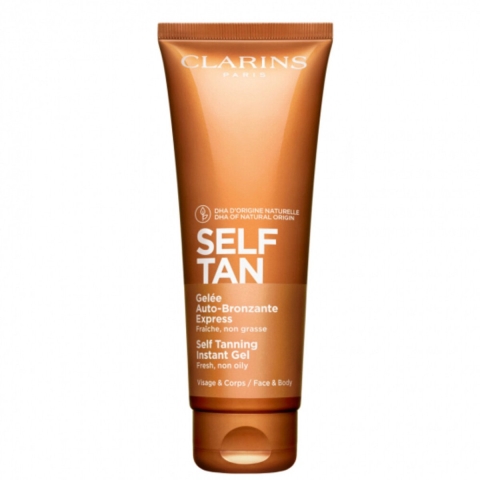 2x Clarins Self Tan Zelfbruiner Instant Gel 125 ml