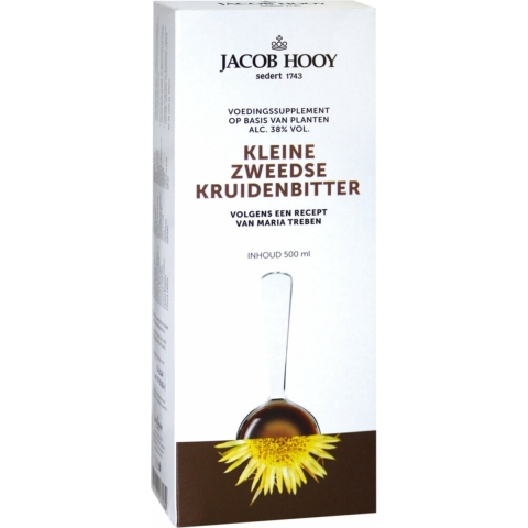 Gratis Verzending: 3x Jacob Hooy Kleine Zweedse Kruidenbitter 500 ml