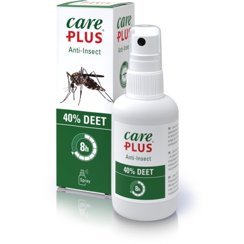 2x Care Plus Anti Insect Spray 40% Deet 60 ml