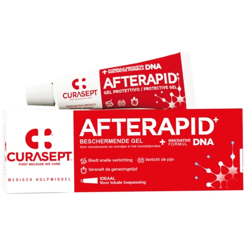 2x Curasept Afterapid DNA Beschermende Gel 10 ml