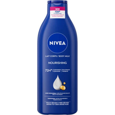 6x Nivea Bodymilk Verzorgend 400 ml