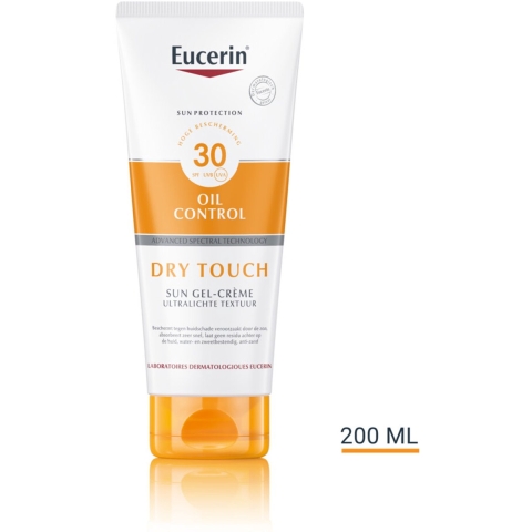 2x Eucerin Sun Oil Control Dry Touch Gel-Crème SPF 30 200 ml